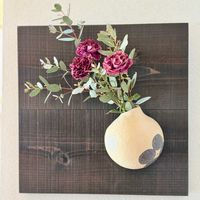 ユーカリ,スプレーバラ,スプレーバラ ナギサウェーブ,ドライフラワー,ドライフラワーアレンジの画像