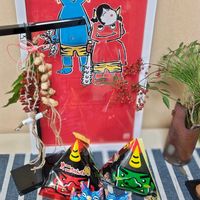 ナンテン,マツ,トウガラシ,節分,節分飾りの画像