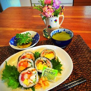 恵方巻き☆,大葉(あおじそ),大葉(あおじそ),花のある暮らし,GSに感謝。の画像