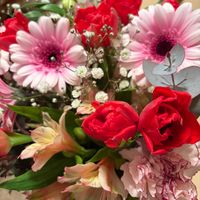 花束,卒業,ピンクのブーケ(花束),次男Kの画像