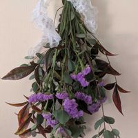 ユーカリ,スワッグ,南天の葉,リビング・ダイニングの画像