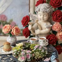 14日はエンジェルデー,薔薇♪,花のある暮らし,今日のお花,熊本からの画像