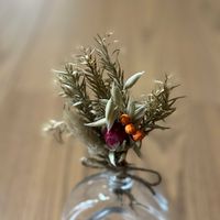 ドライフラワー,セリア,シンプル,引きたてる,インテリアの画像