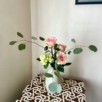 アジサイ,バラ,ユーカリ ポポラスの画像