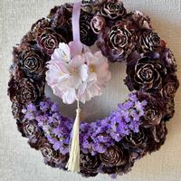 リース,シダーローズ,ひなまつりの画像