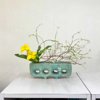 アマリリス,チューリップ,ユキヤナギ,クロモジ,いけばなの画像