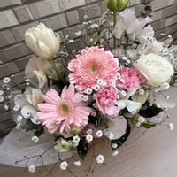 アルストロメリア,ガーベラ,ガーベラ,かすみ草,かすみ草の画像