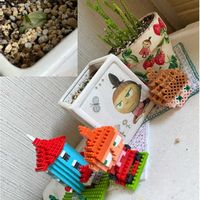 蒼角殿,ムスコーサ,ボウィエア ボルビリス(蒼角殿),アイロンビーズ,勝手に応援団の画像