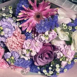 花束,感謝,いつもありがとう♡,お花は癒し,ご縁に感謝の画像