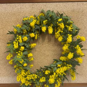 ミモザ,mimosa,ドライフラワー,リース,マメ科の画像