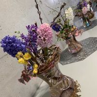 ヒヤシンス,ハンドメイド,球根植物,寄植え,お花屋さんの画像