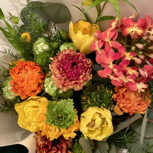 ミモザ,ブーケ,花束 ブーケの画像