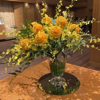 ラナンキュラス,オンシジューム,黄色い花,綺麗✨,国際女性デーの画像