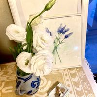 トルコキキョウ白,花のある暮らし,GSに感謝。,わんこと暮らす,ワンワン祭りの画像