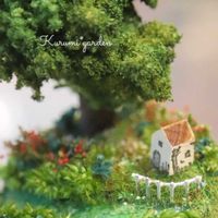 箱庭,ミニジオラマ,プリザ♡,くるみ*さんのボトルガーデン,くるみ*さんのボトルガーデンの画像