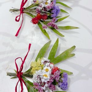 グレビレア,スターチス,花かんざし,千日紅（せんにちこう）,ドライフラワーの画像