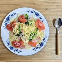 かき菜,ペペロンチーノ,優しい色,穏やかな時間,静かな時間の画像