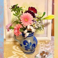 ガーベラ ピンク,花のある暮らし,GSに感謝。,平和を願う☆,わんこと暮らすの画像