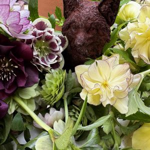 クリスマスローズ,クリスマスロ－ズ,サビサビ,可愛い,古道具の画像