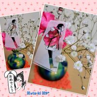 カーネーション,かすみ草,GSのみなさんに感謝♡,素敵な出会いに感謝,GSの繋がりに感謝♡の画像