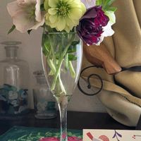 クリスマスローズ,ストレプトカーパス,ノシランの実✣,グリーンアクセサリー♪,鳥(飾り)の画像