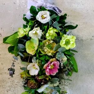 クリスマスローズ,スワッグ,いただきものの画像