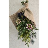 クリスマスローズ,ミモザアカシアテレサ,スワッグ,プレゼント,いつもありがとう♡の画像