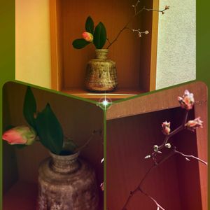 ツバキ,生け花,GSのみなさんに感謝♡,お花を楽しむ,お疲れ様です♡の画像