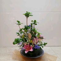 生け花,鹿児島市,山形屋デパートの画像