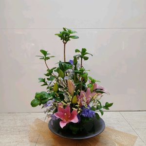 生け花,鹿児島市,山形屋デパートの画像