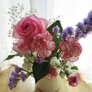 切り花,ブーケ,花と暮らす,リビング・ダイニングの画像