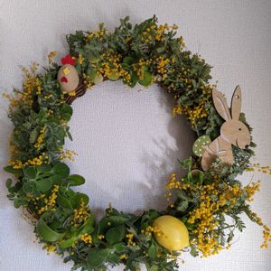 ミモザ,リース,北海道,イースター,リビング・ダイニングの画像