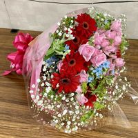 花束,職場,仕事,送別会の画像