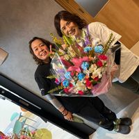 お花屋さん,熊本,卒業式,春到来！,生け込みの画像