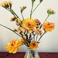 切り花,お花のある暮らし,リビング・ダイニングの画像