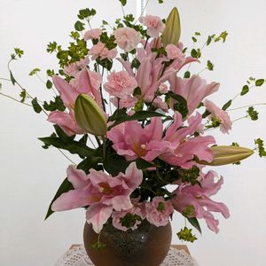 カーネーション,百合,ブプレウルムの画像