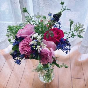 オルレア,オルレア・ホワイトレース,可愛い,ブーケ,花と緑のある暮らしの画像