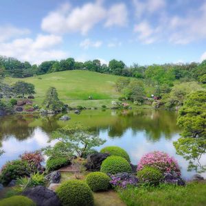 ツツジ,日本庭園,万博記念公園,札幌からの画像