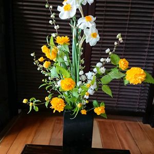 ヤマブキ,生け花,庭の花便りの画像