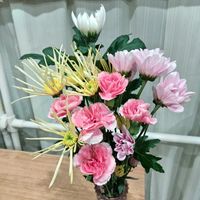 カーネーション,キク,季節の花々   仏壇用,季節の花々   仏壇用,季節の花々   仏壇用の画像
