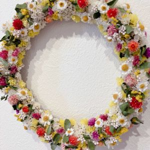 スターチス,ユーカリ,花かんざし,ライスフラワー,千日紅（せんにちこう）の画像