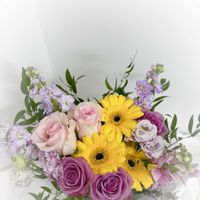 黄色い花,ピンクの花,ローズ,花のある暮らし,フラワーギフトの画像