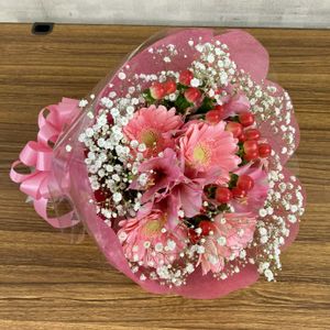 花束,職場,仕事の画像