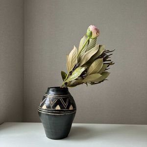 タイサンボク,芍薬,いけばな,草月流の画像