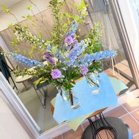 デルフィニューム,お花屋さん,熊本,生け込み, フラワーアレンジの画像