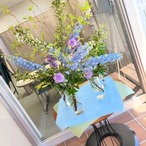 デルフィニューム,お花屋さん,熊本,生け込み, フラワーアレンジの画像
