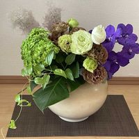 バンダ,アレンジ,花束,癒しの画像