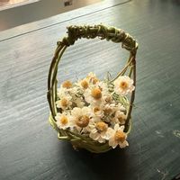 つる性植物,カゴ,実のなる植物,手作り雑貨,のんびり過ごそうの画像