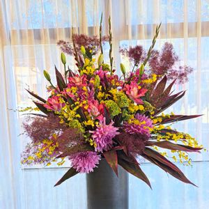 お花屋さん,お祝い花,熊本,生け込み, フラワーアレンジの画像