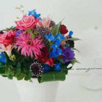アリウム,ガーベラ,アリストロメリア,デルフィニウム,スカピオサの画像